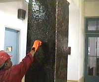 second coat of saturant